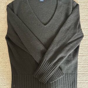 Ann Taylor Black Cashmere Sweater